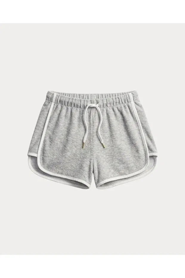 Детские шорты для девочек махровые Nuem, Gray