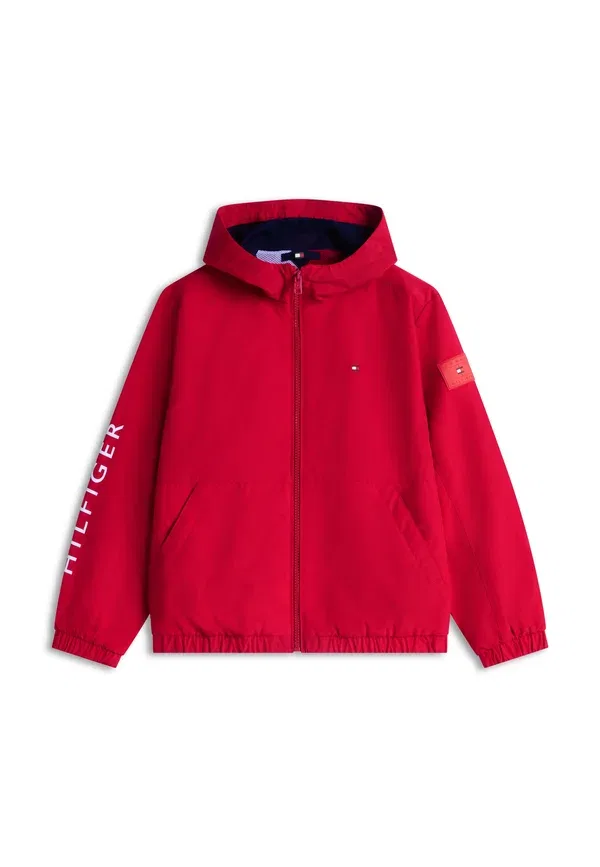 Ветровка с принтом Windbreaker Tommy Hilfiger, Primary Red, красный — фото 4