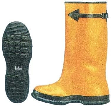 

Мужские высокие зимние сапоги RAIN GUARD, высота 43 см, Размер 10, Ярко-желтые с черными акцентами, Прочный резиновый дизайн, Уютная хлопковая подкладка