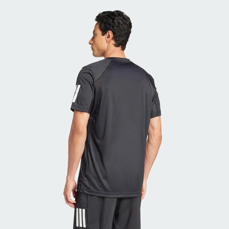 ADIDAS Футболка Club Tennis CLIMACOOL с тремя полосками — фото 4