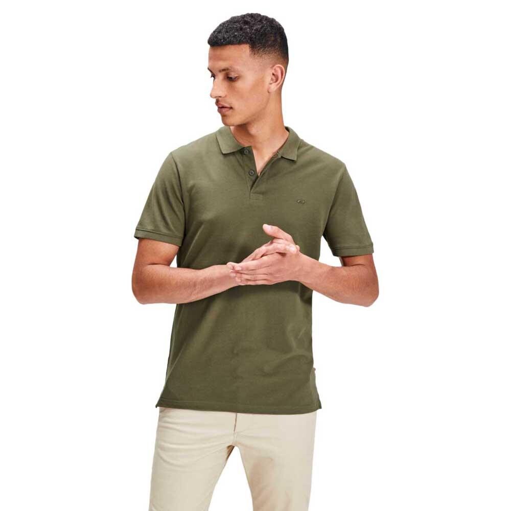 

Поло с коротким рукавом Jack & Jones Ebasic, зеленый