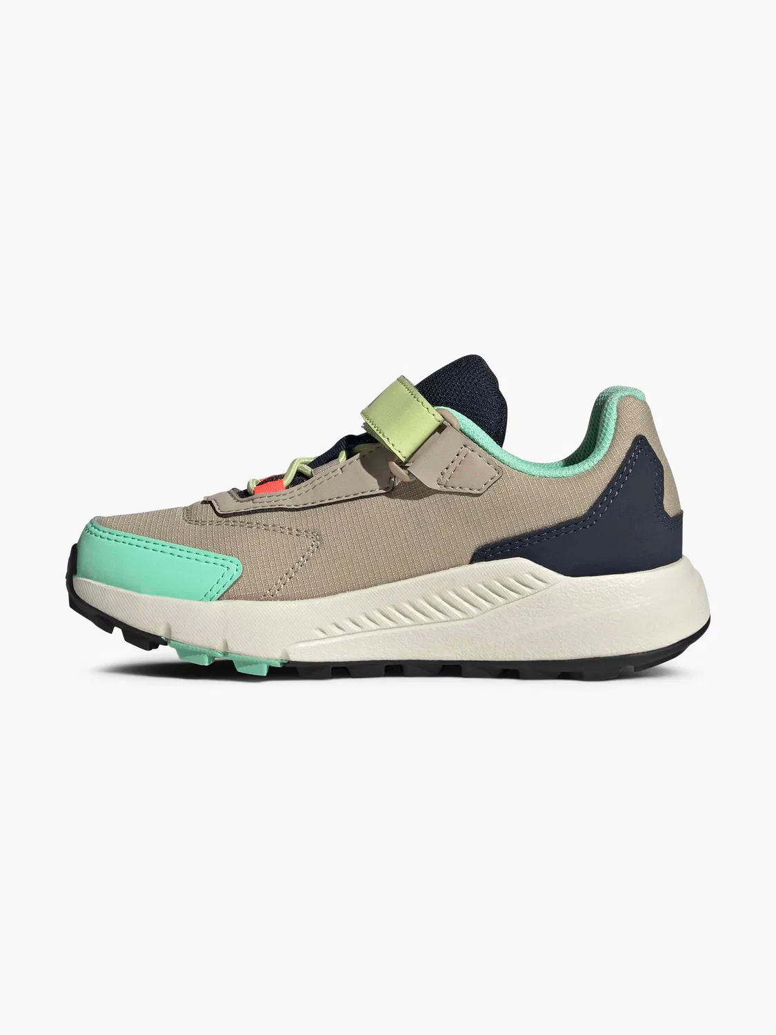Детские кроссовки для бега по бездорожью Adidas TERREX ANYLANDER CF C, хаки — фото 3