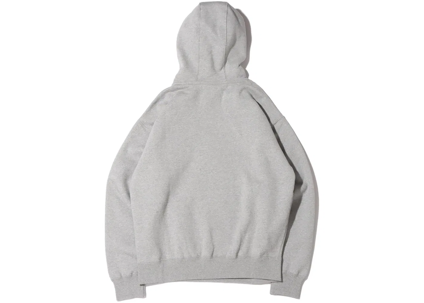 Мужская худи с флисовой подкладкой Nike Lab Solo Swoosh Fleece Hoodie (Asia Sizing), Dark Grey Heather — фото 2