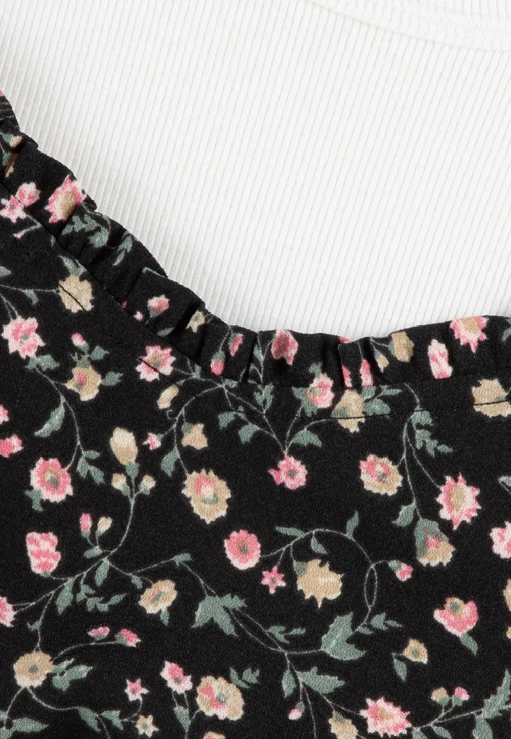 Платье-Футболка Abercrombie & Fitch, Midnight Floral — фото 3