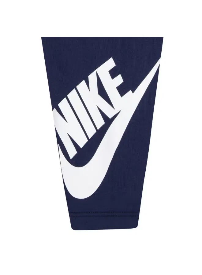 Леггинсы спортивные Nike, темно-синий — фото 3