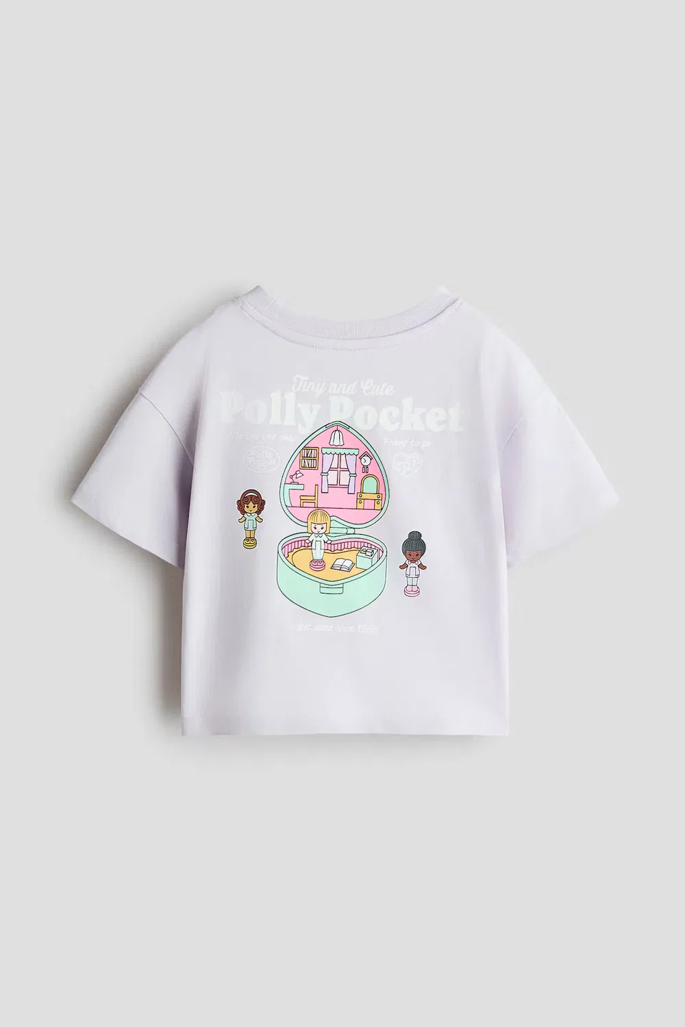 Хлопковый комплект из 2 предметов с принтом H&M, Flieder/Polly Pocket — фото 2