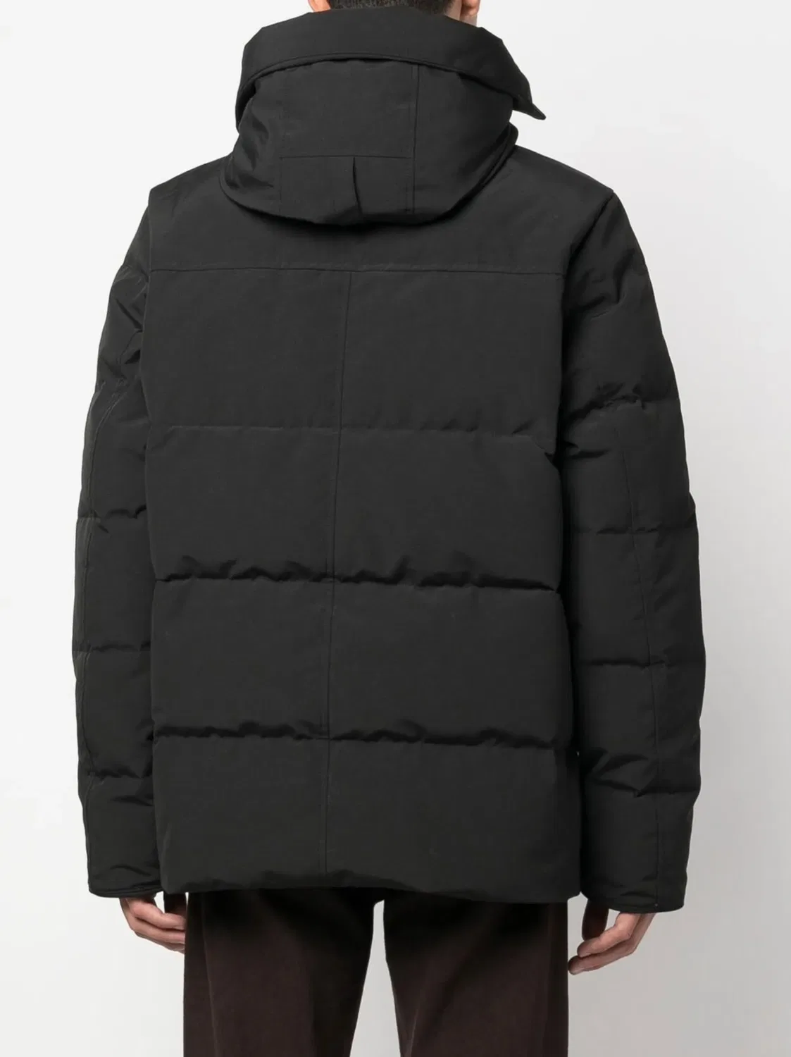 Парка Wyndham черная Canada Goose, черный — фото 2