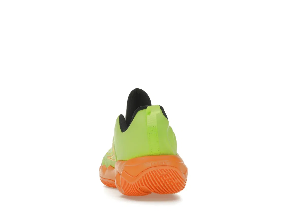 Детские кроссовки для баскетбола Nike Giannis Immortality 4 Halloween Nike, Cyber/Sundial/Lightning/Bright Mandarin — фото 4