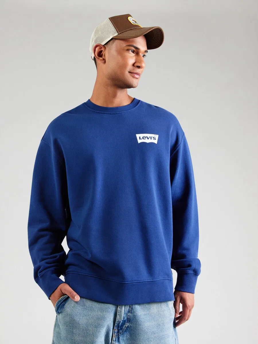 Толстовка LEVI'S синего цвета — фото 2