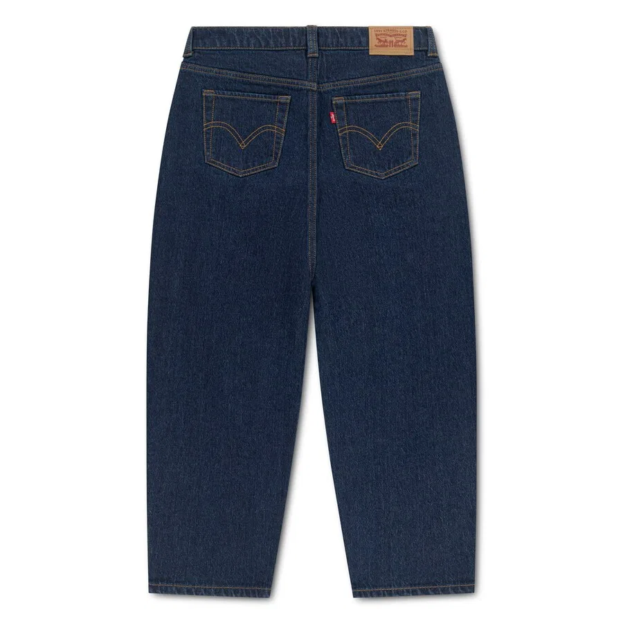 Детские джинсы Levi's Kids Boot cut темно-синего цвета — фото 2