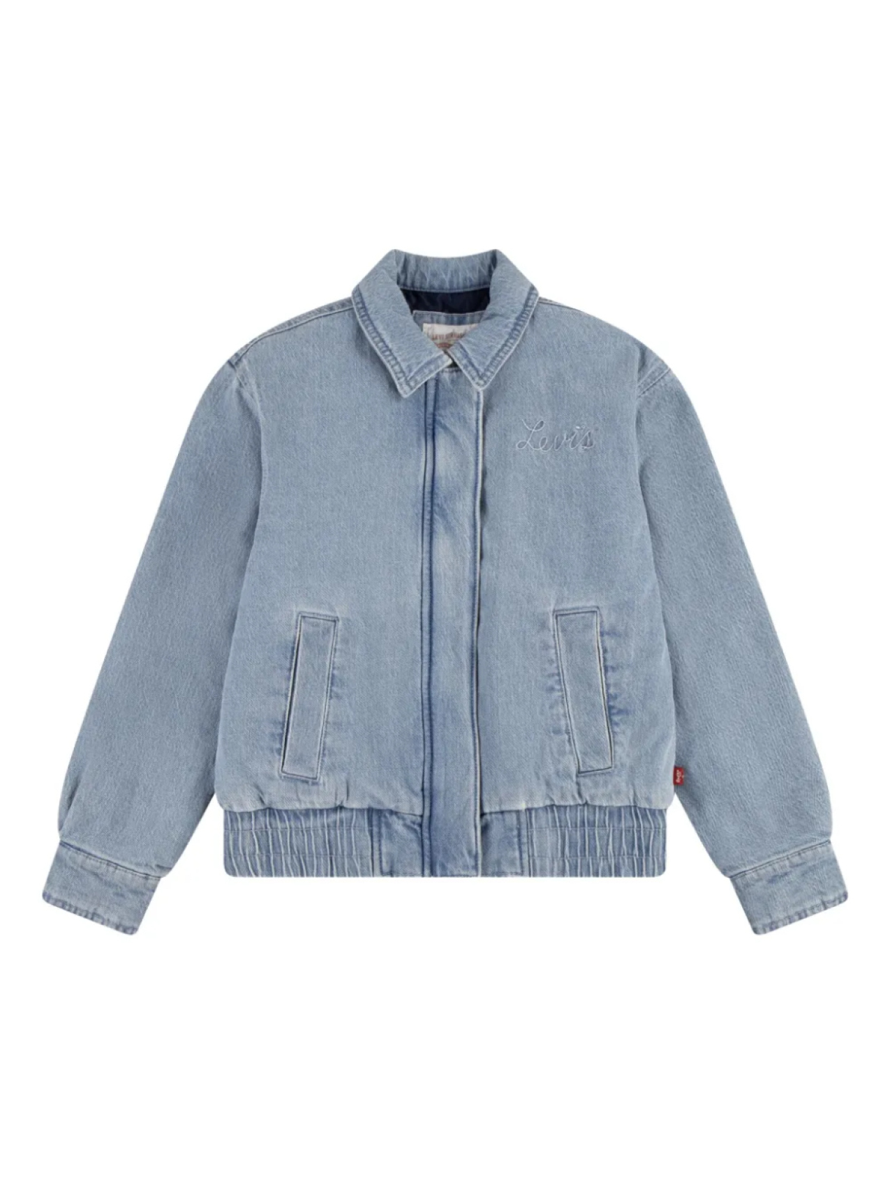 

Джинсовая куртка с вышитым логотипом Levi's Kids, синий