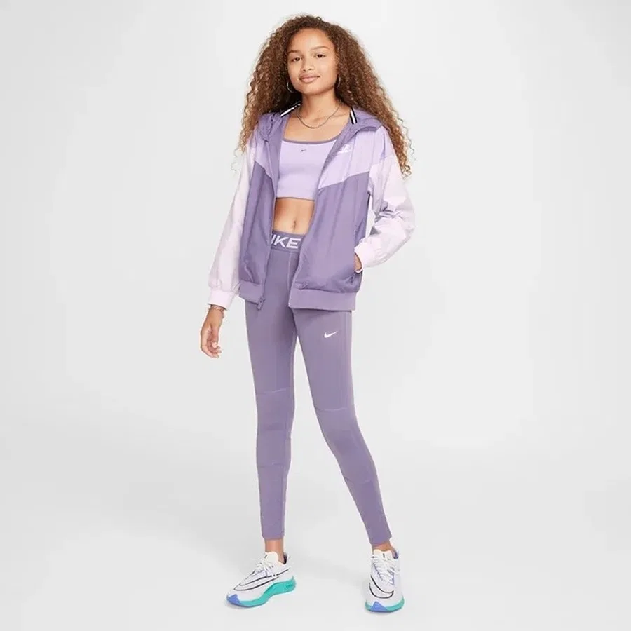 Детские спортивные леггинсы с защитой от протекания Pro Leak Protection Nike, Фиолетовый