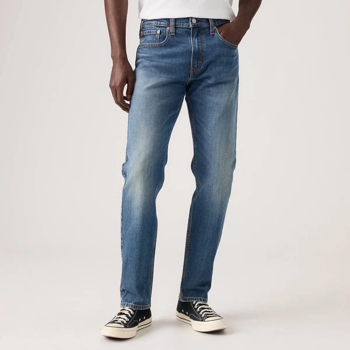 Мужские джинсы 502 зауженного кроя Levi's, Top Tune Advanced Stretch - Medium Wash — фото 2