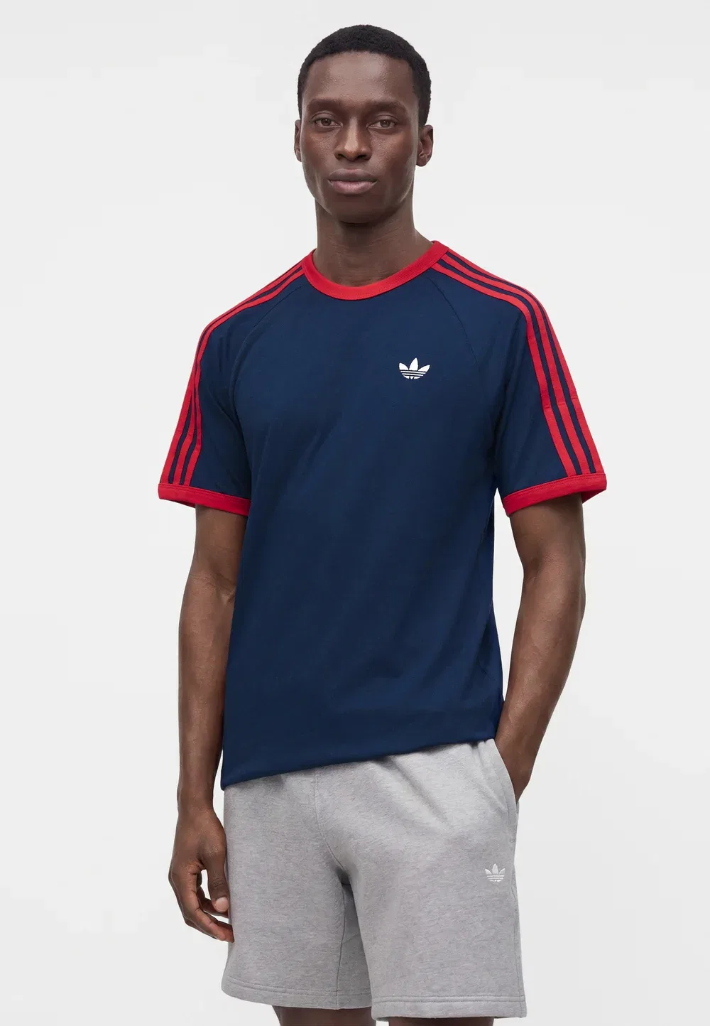Футболка унисекс с принтом Adidas Originals, Night Indigo — фото 4