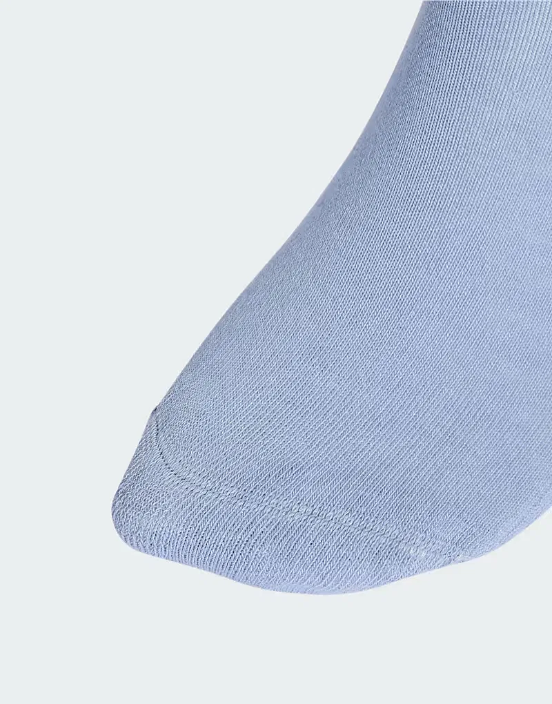 Носки высокие Trefoil Cushion 6 пар Adidas Originals, Chalk Blue/Wonder Mauve — фото 3