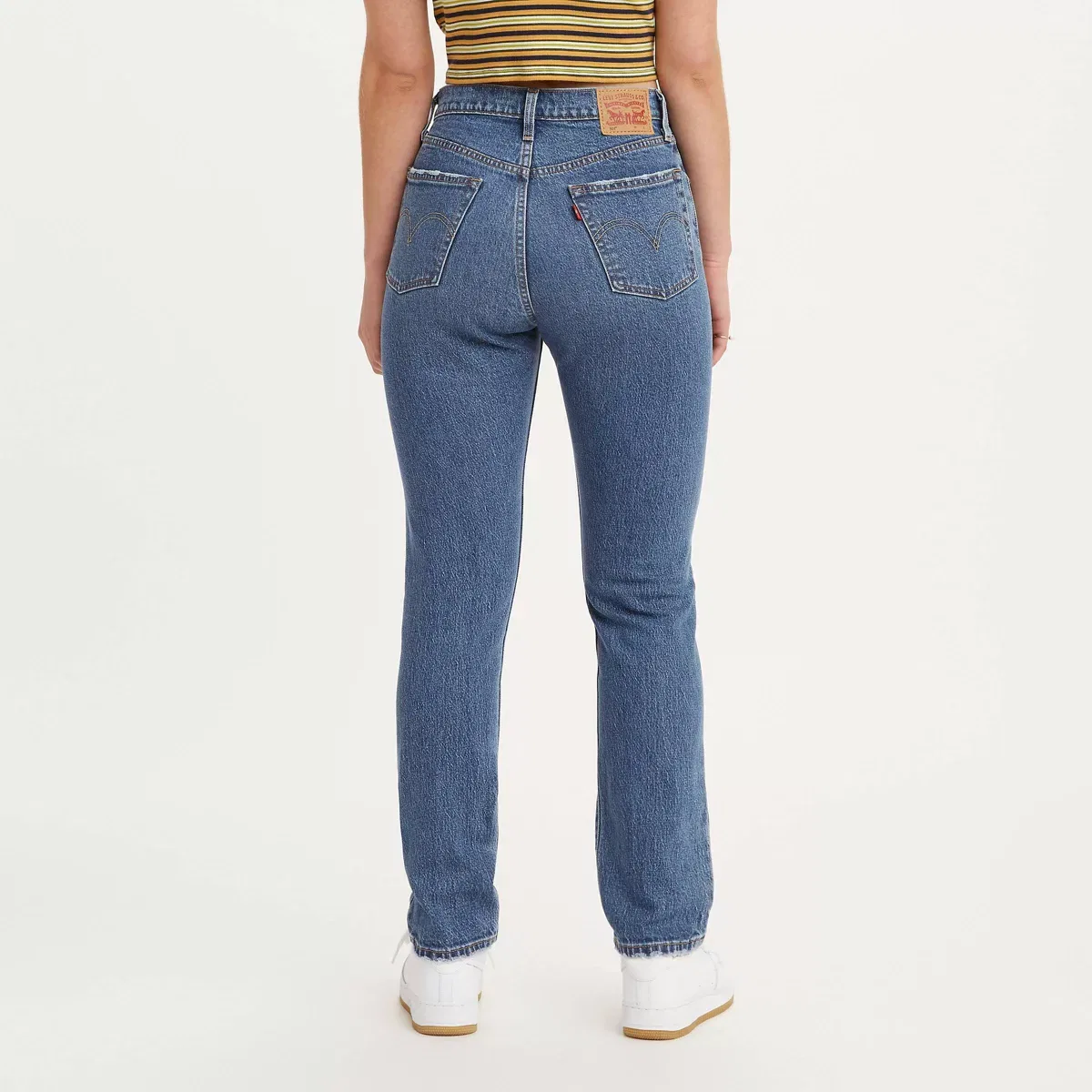 Женские джинсы с высокой посадкой 501 Levi's, Salsa In Sequence — фото 3