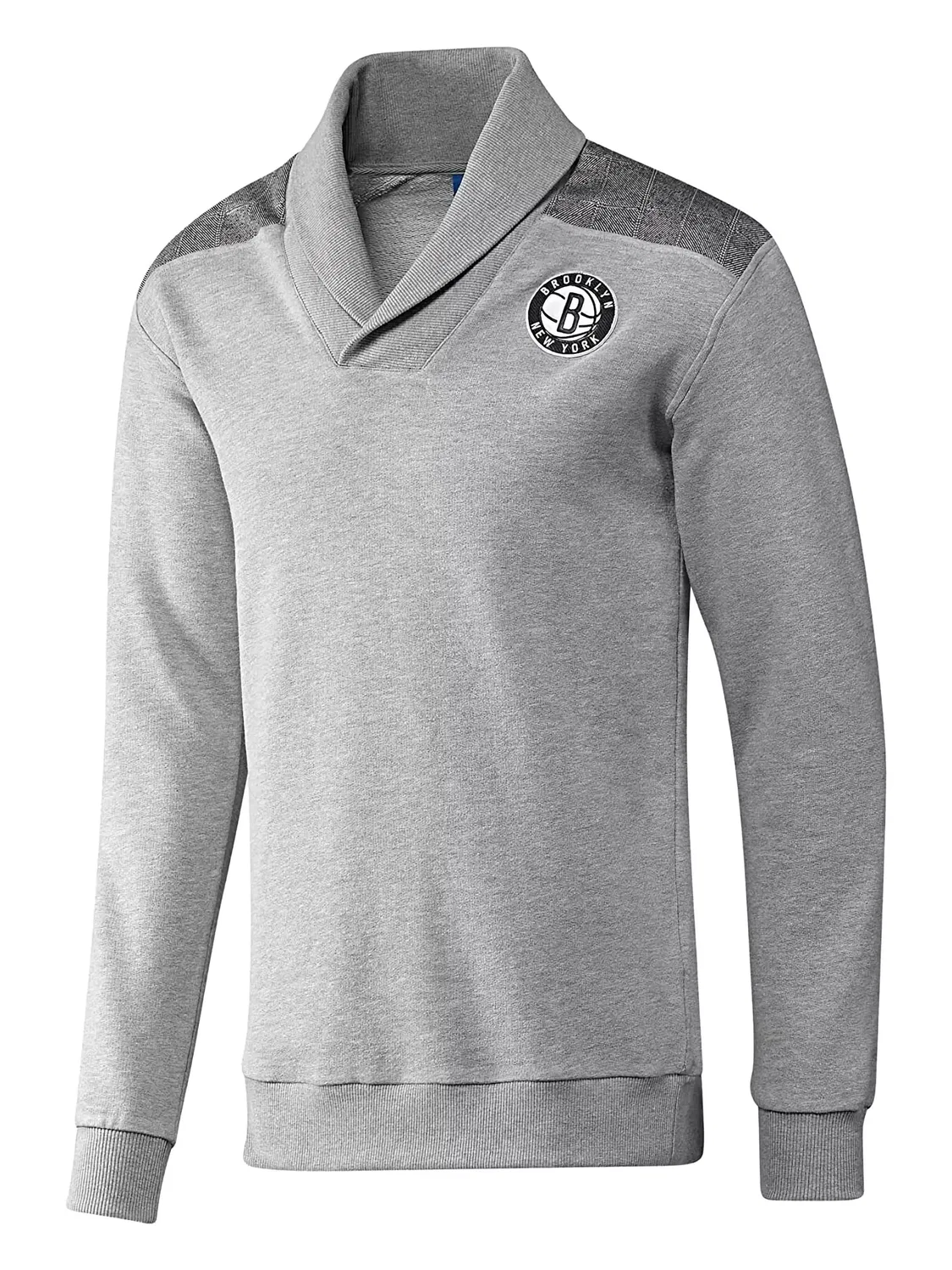 Свитшот Brooklyn Nets Adidas, серый