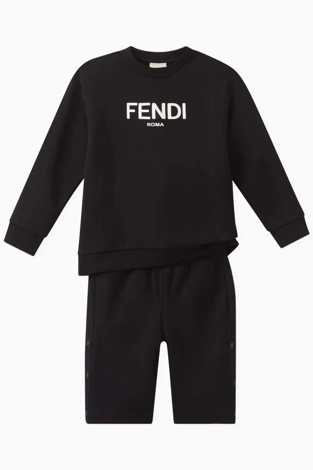 Шорты на кнопках хлопковые Fendi — фото 2