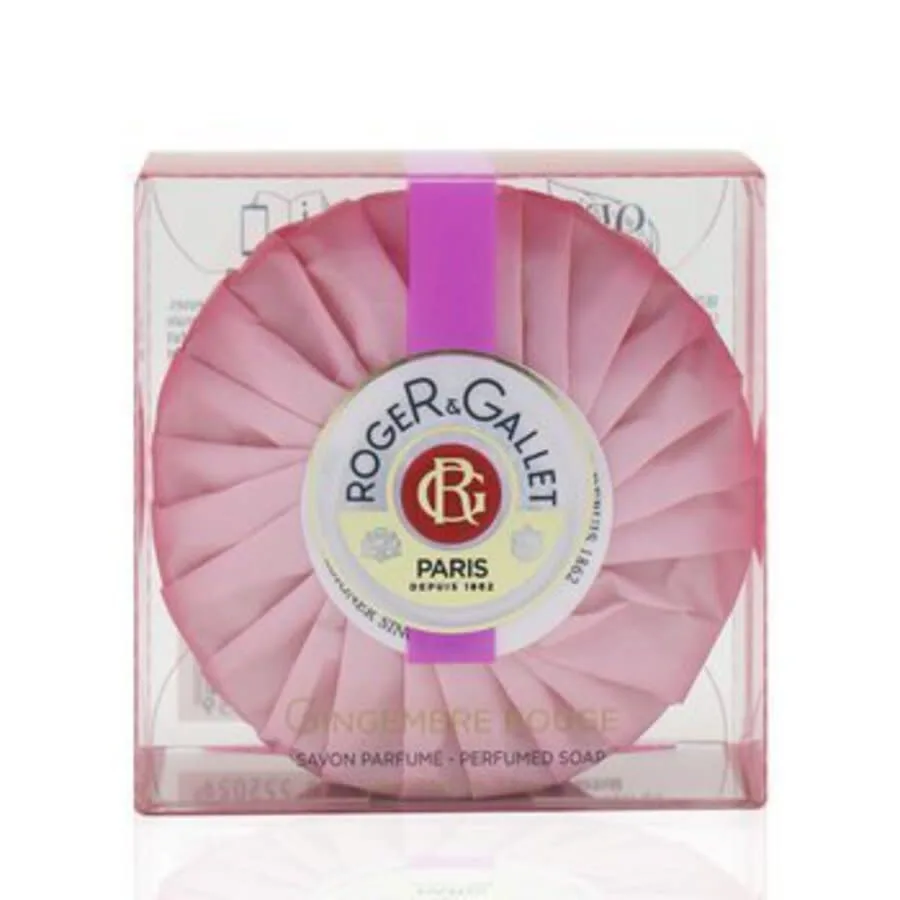 Парфюмированное мыло Roger & Gallet Ladies Gingembre Rouge, 3,5 унции, для ванны и тела, артикул 3337875552059