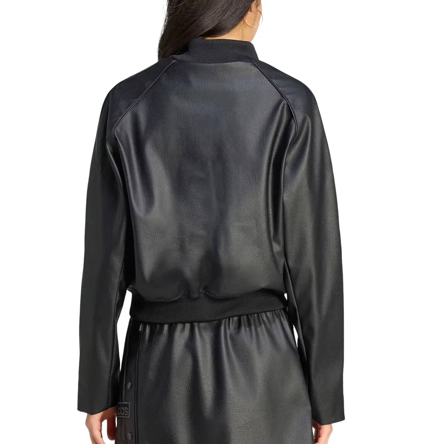 Женская куртка Prezer SST Track Top Asia Sizing 'Black' adidas, черный — фото 3