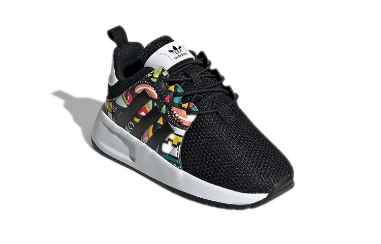 Детские кроссовки для малышей с протектором износостойкости X_PLR Adidas Originals, Black — фото 3