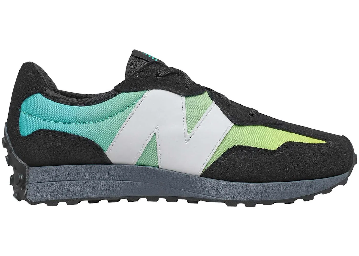 Детские кроссовки Lifestyle New Balance 327, Black/Summer Jade