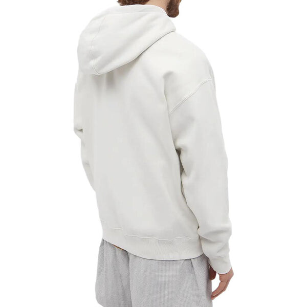 Толстовка Nike Solo Swoosh Men's Fleece Hoodie 'White', белый — фото 3