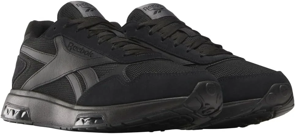 Мужские кроссовки Reebok Glide DMX (100201252) Lifestyle Grey (100201252) с технологией DMX Microbubbles, удобные, подходят для повседневного использования, черный/серый — фото 2