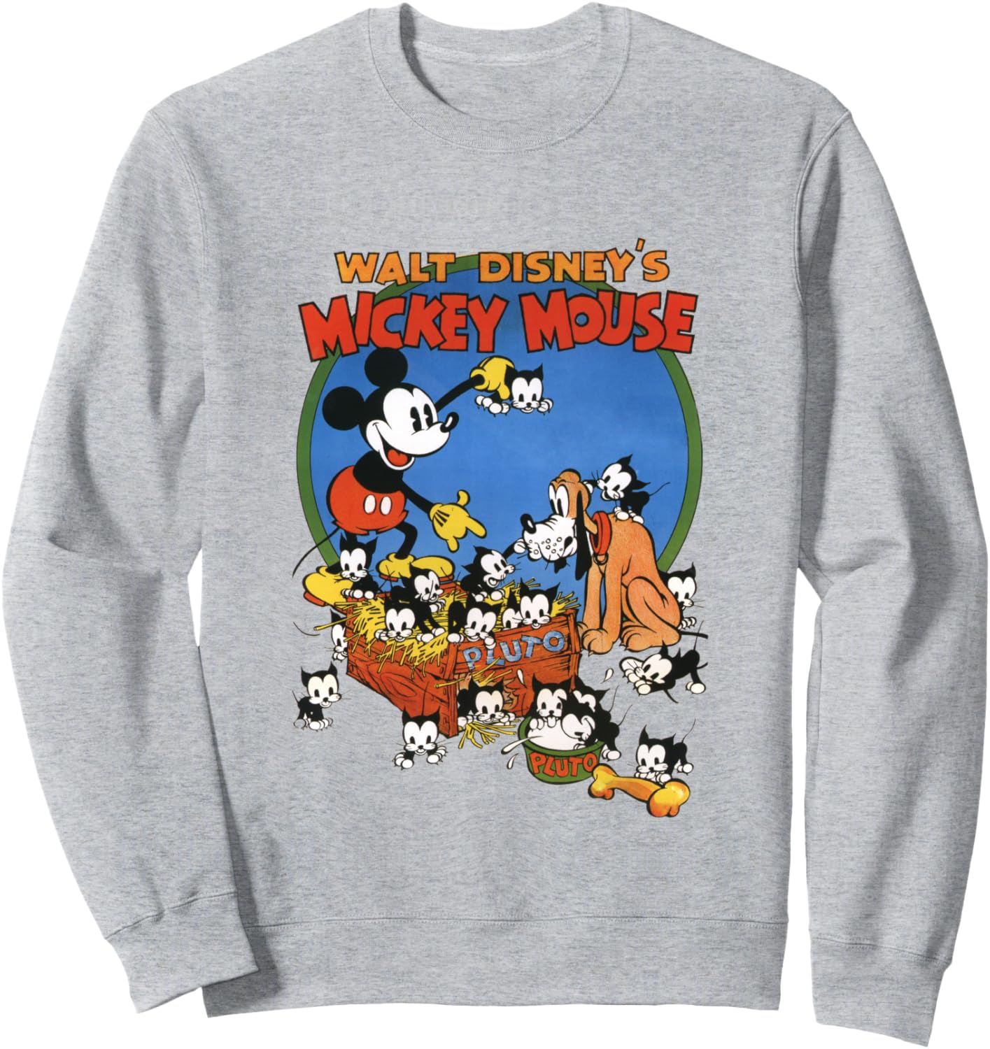 

Толстовка Disney Mickey and Friends Walt Disney Mickey Pluto & Cats, синяя, Синий, Толстовка Disney Mickey and Friends Walt Disney Mickey Pluto & Cats, синяя