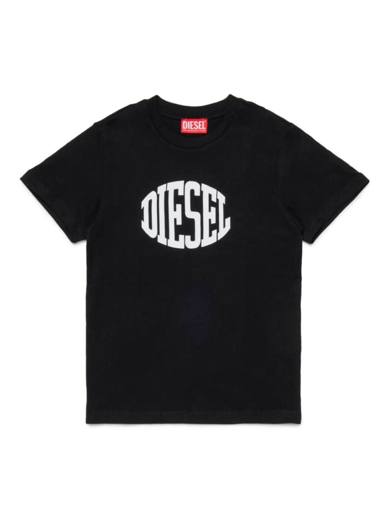 

Diesel Kids футболка с логотипом, черный