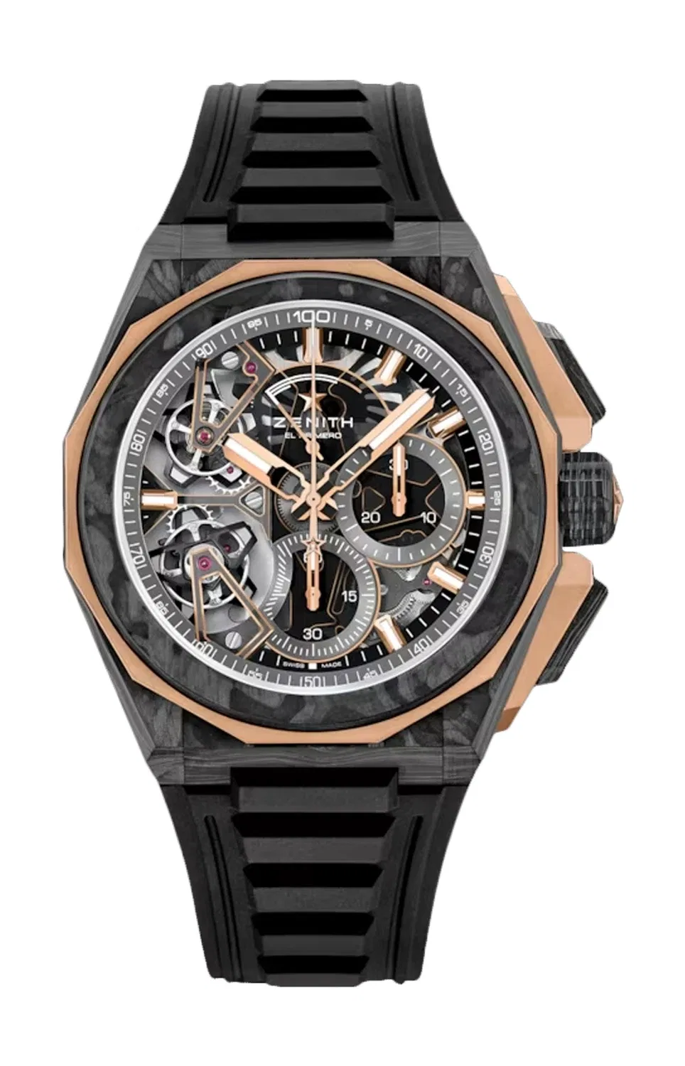 DEFY EXTREME DOUBLE TOURBILLON - 12.9100.9020/78.I200 ZENITH, золотой