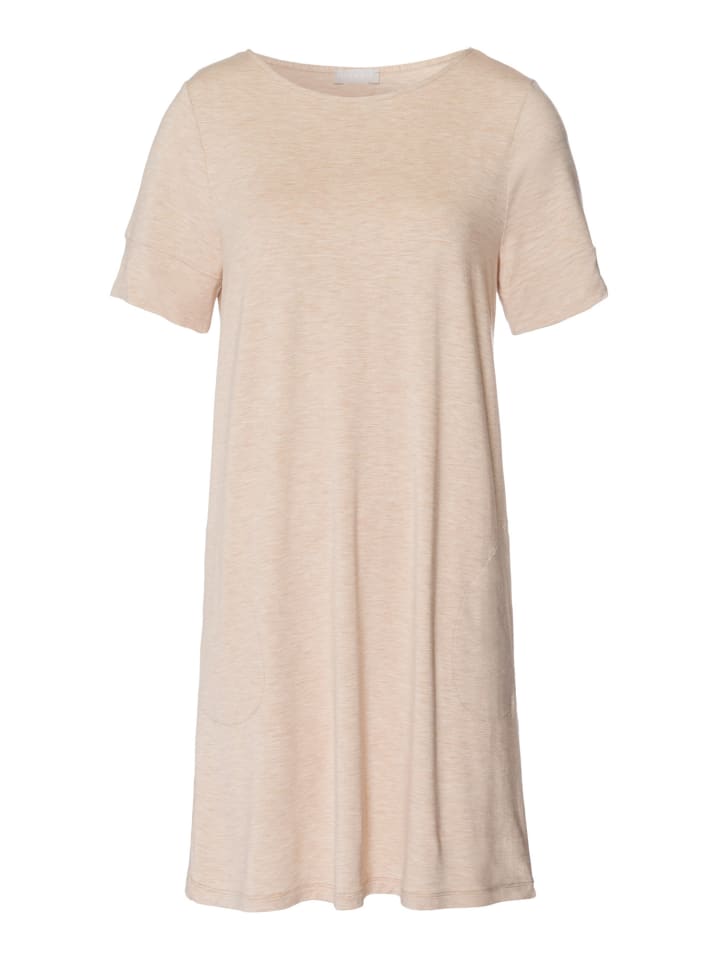 

Hanro Ночная рубашка «Естественная элегантность» в карамельно-коричневом оттенке