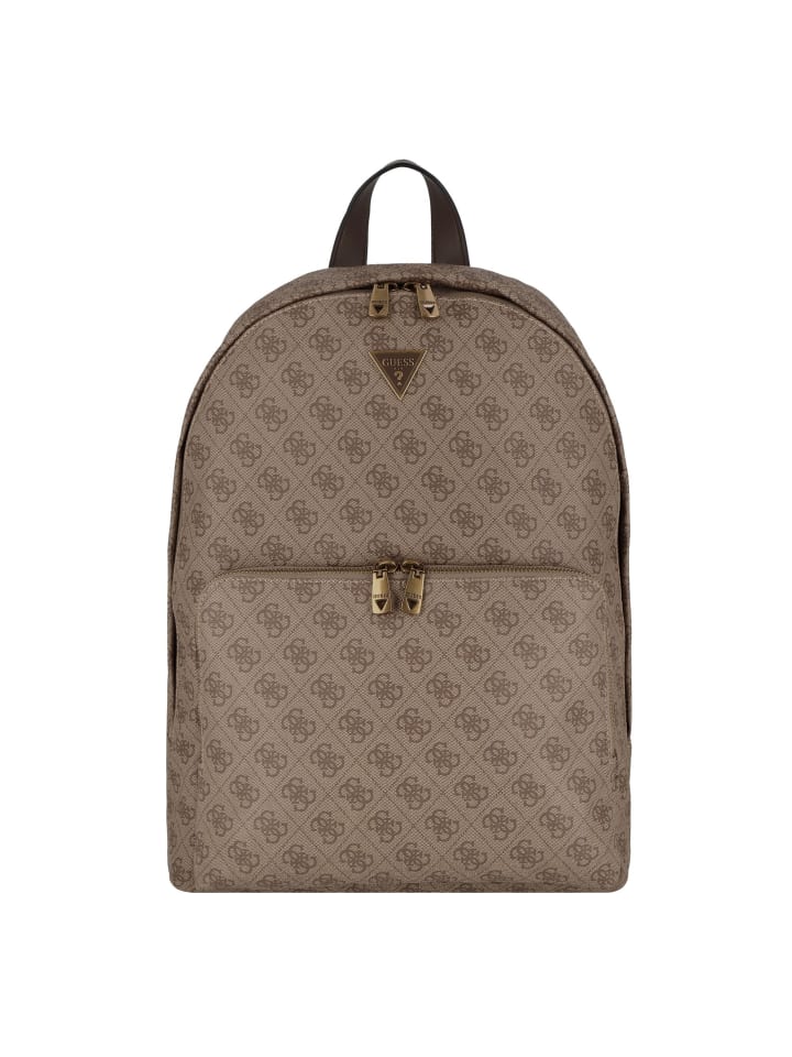 

Рюкзак Guess, цвет beige-brown-blue