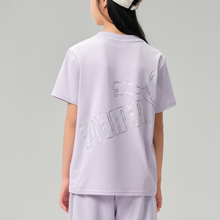 PUMA Футболка Sportstyle Series Violet Kids' — фото 4