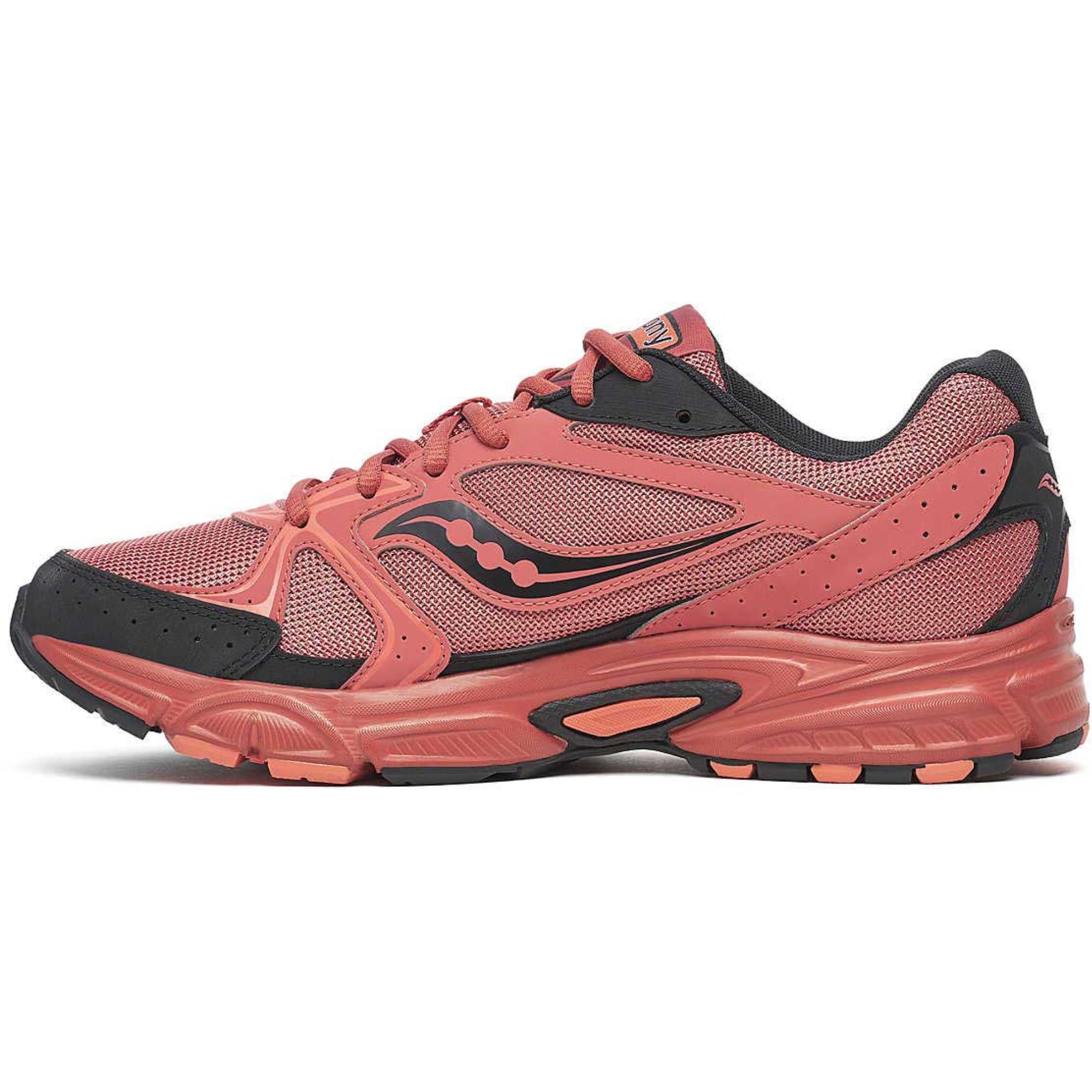 Мужские кроссовки Ride Millennium Saucony, Hot Sauce/Black — фото 2