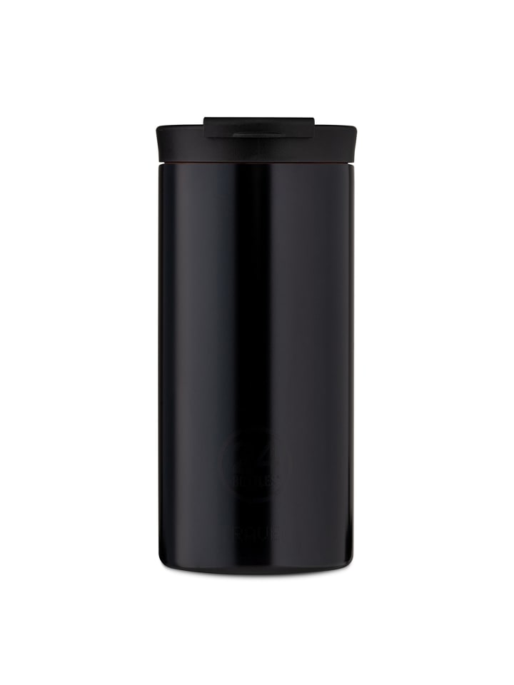 

24Bottles Дорожная бутылка для воды 600 мл, цвет «смокинг» черный