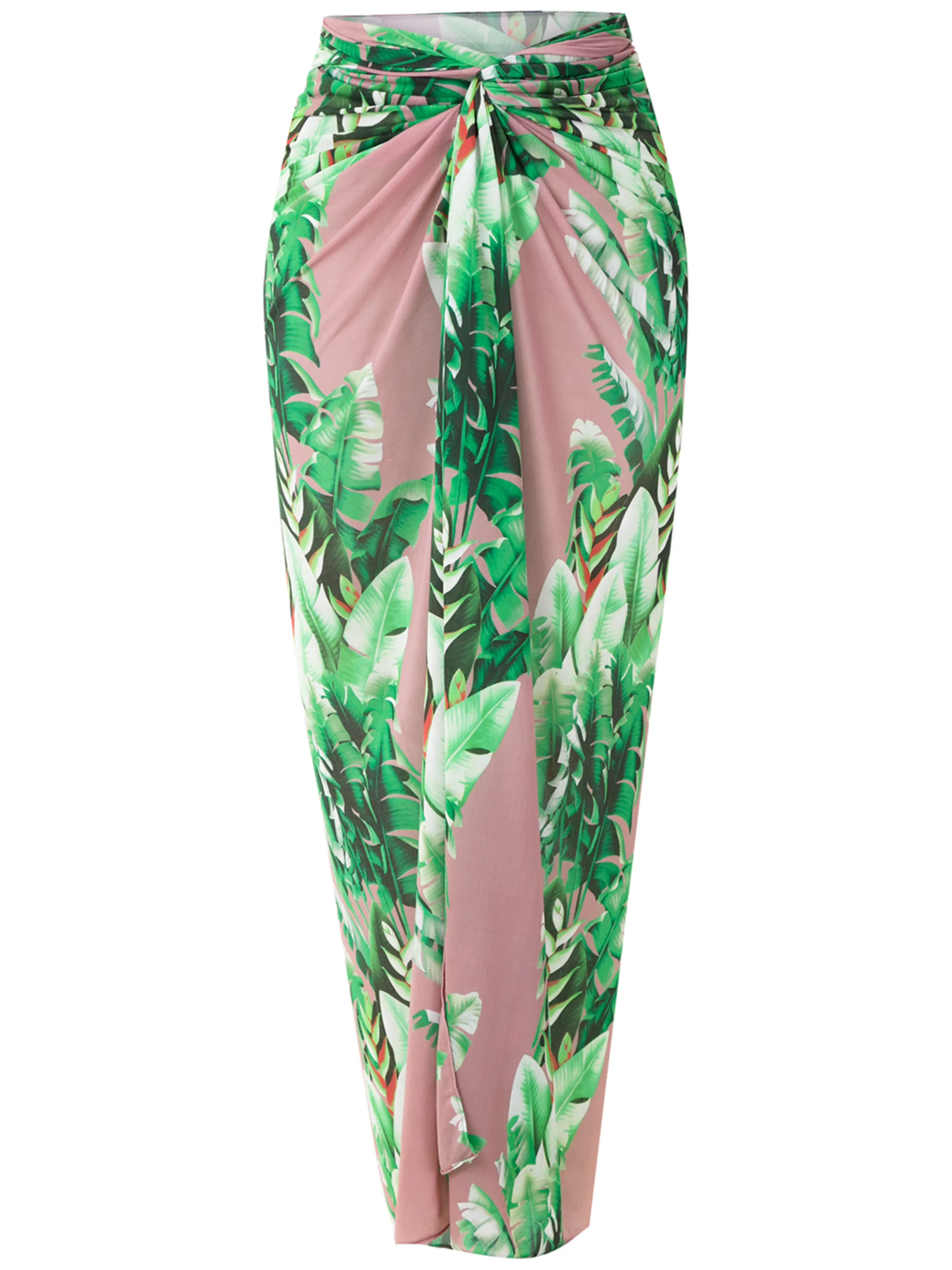 

Юбка-саронг с принтом Amir Slama, мультиколор