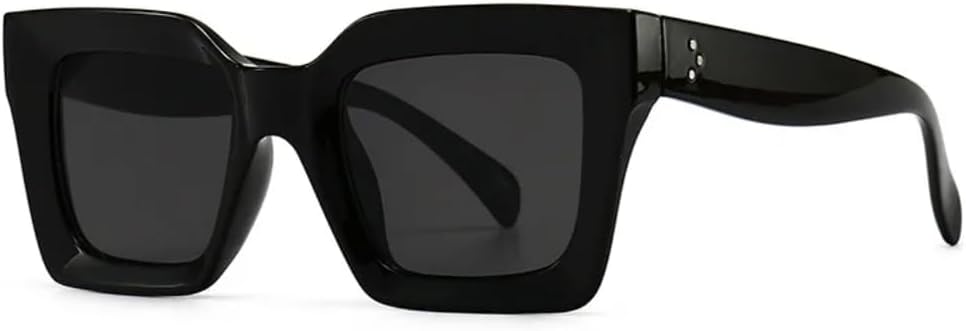 

Модные винтажные солнцезащитные очки в крупной оправе для женщин и мужчин, роскошные дизайнерские солнцезащитные очки большого размера, женские очки с защитой от УФ-излучения UV400 SZVVBKK, Black Black