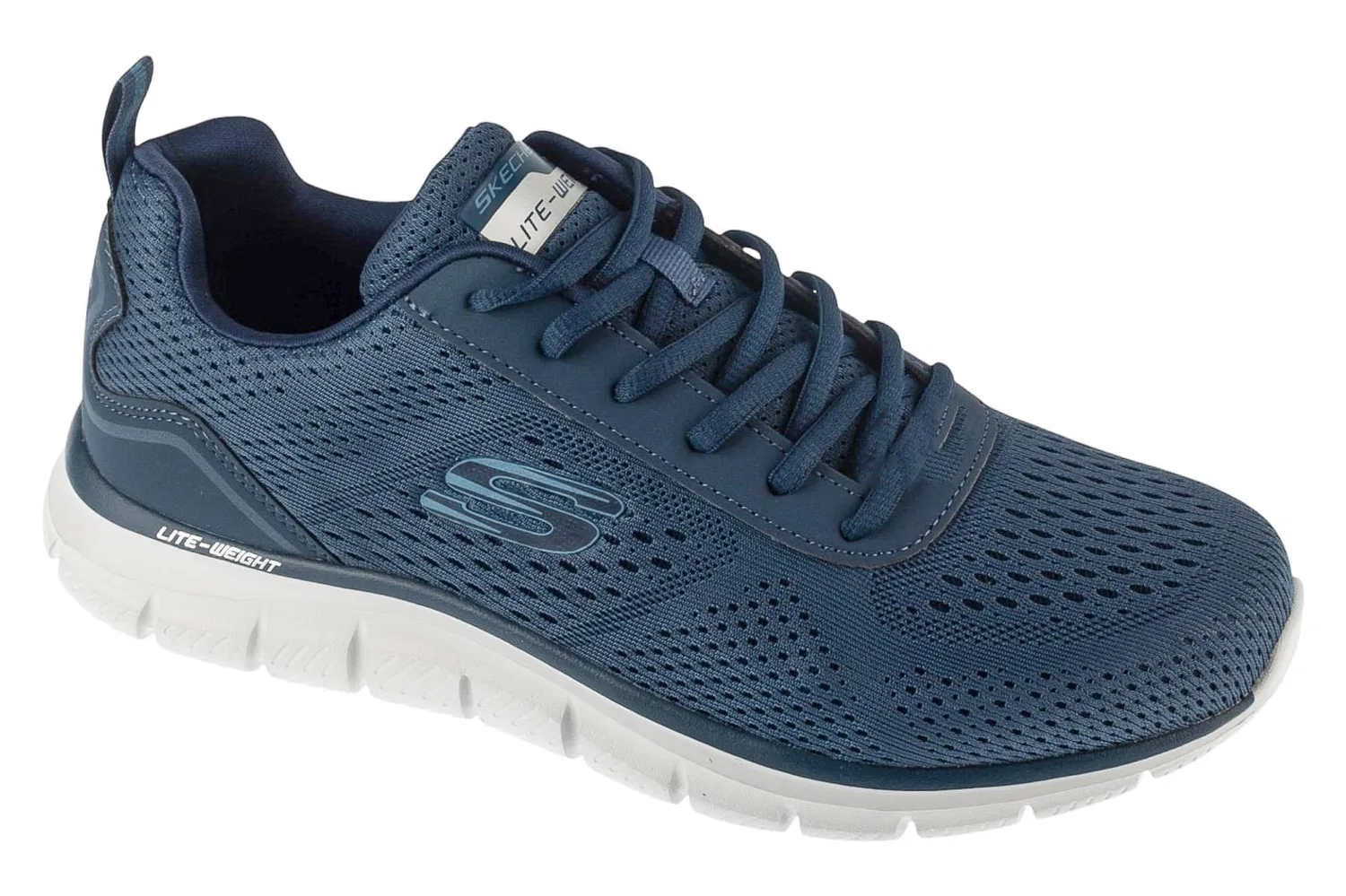 Кроссовки низкие, сетчатые, Skechers, синие