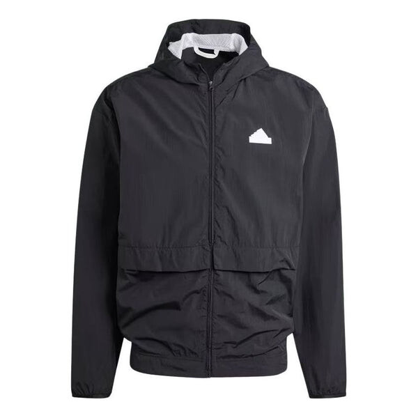 

Толстовка city escape full zip hoodie asia sizing Adidas, черный