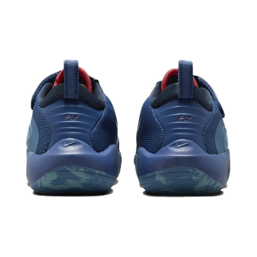 Детские баскетбольные кроссовки ISOFLY PS Low-top Blue Nike, синий — фото 4