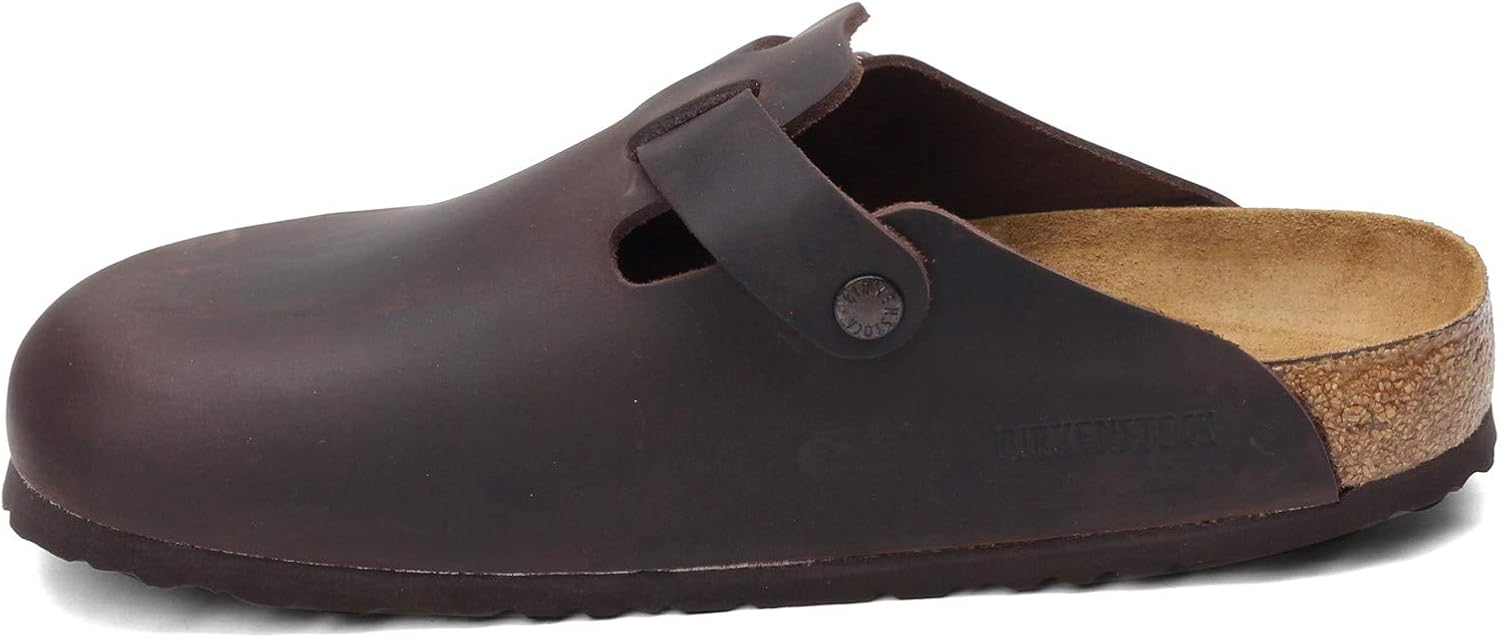 Мужские сабо Birkenstock Boston Vintage с широкой подошвой, 8-8.5 Havana — фото 3