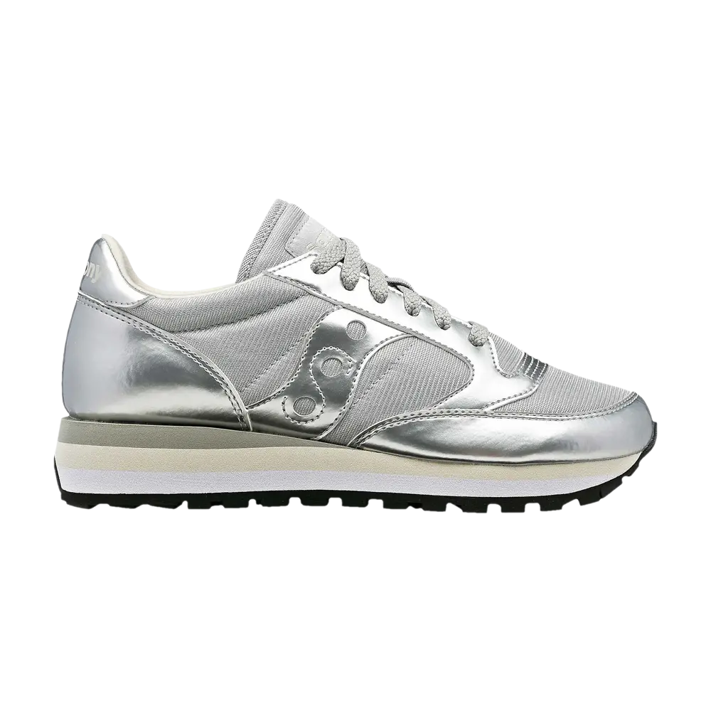 

Кроссовки Wmns Jazz Triple Saucony, серебро, Серебристый, Кроссовки Wmns Jazz Triple Saucony, серебро