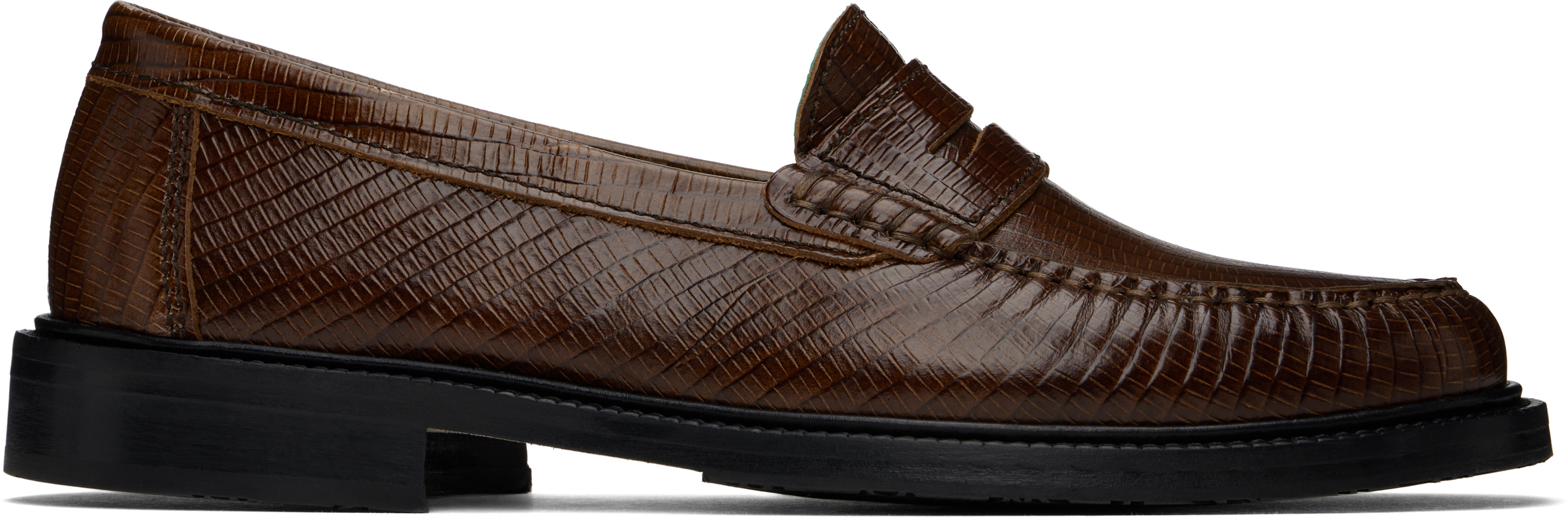 

Коричневые мокасины Yardee VINNY s, Brown lizard