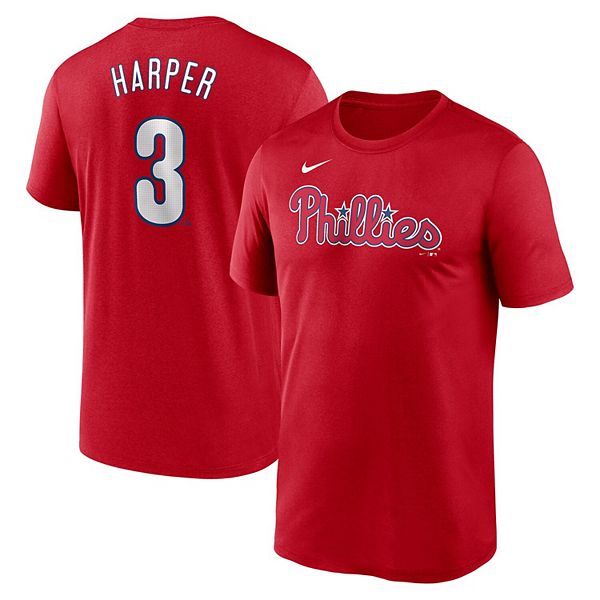 

Мужская футболка bryce harper philadelphia phillies legend с именем и номером Nike