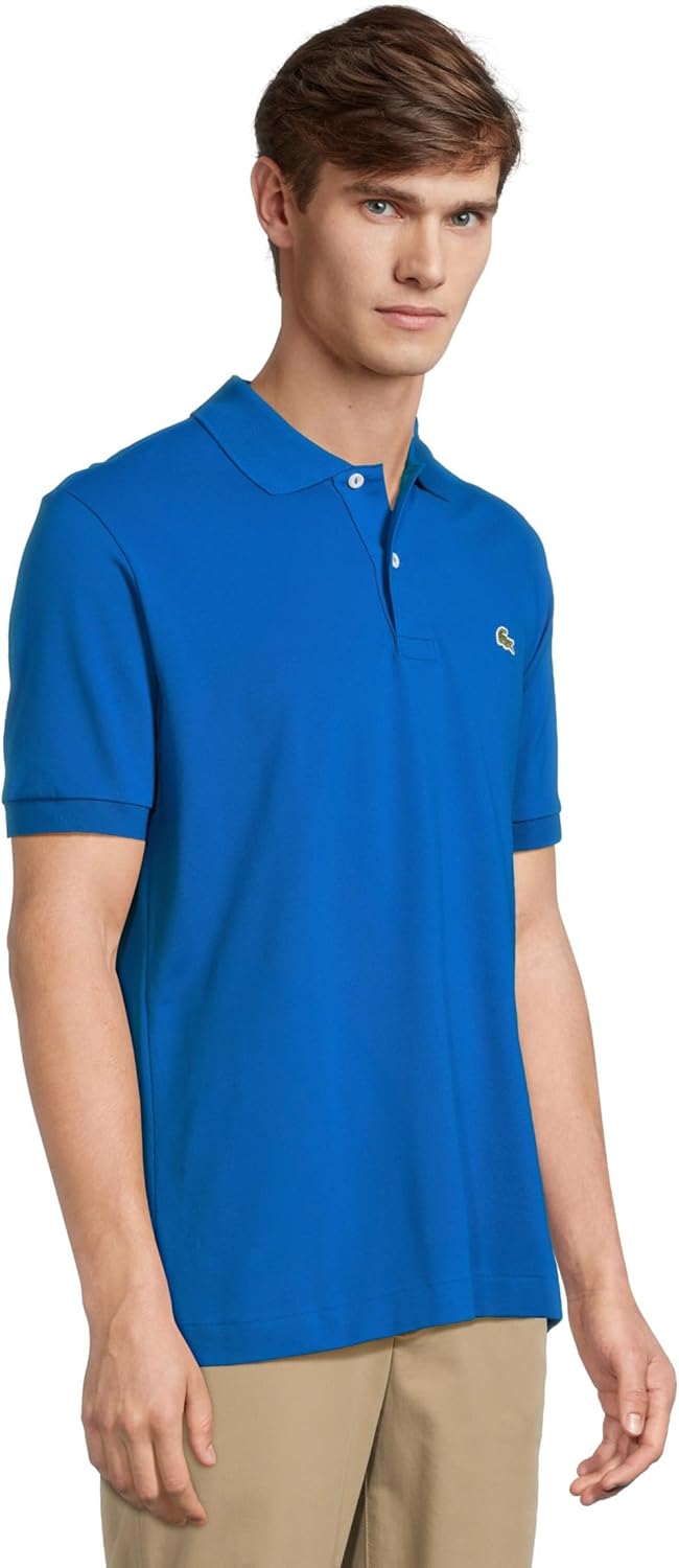Футболка-поло Lacoste, мужская, классическая, голубой — фото 2