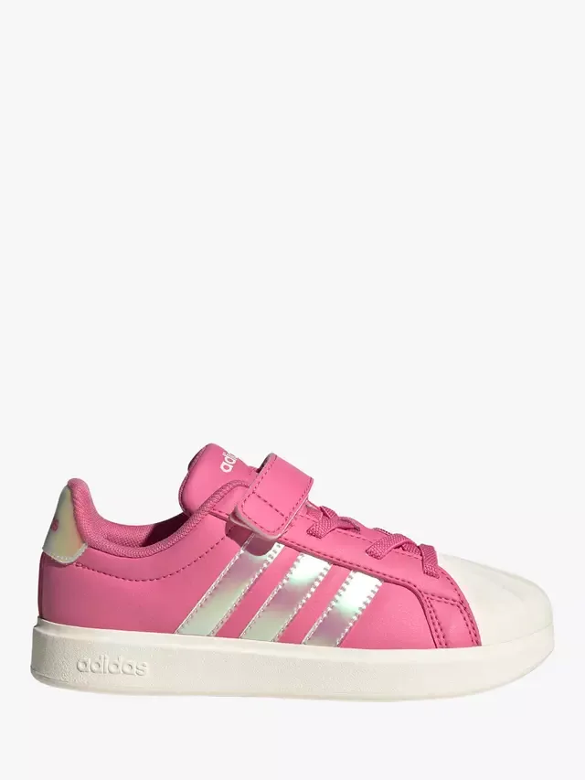 Детские кроссовки для уличной речи, розовые adidas