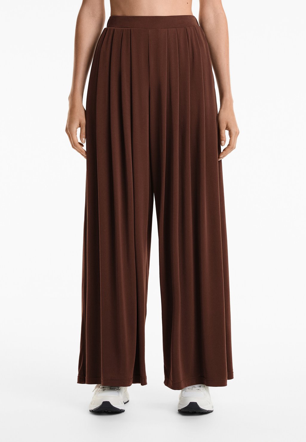 

Брюки EXTRA WIDE SOFT TOUCH OYSHO, цвет Mottled Brown