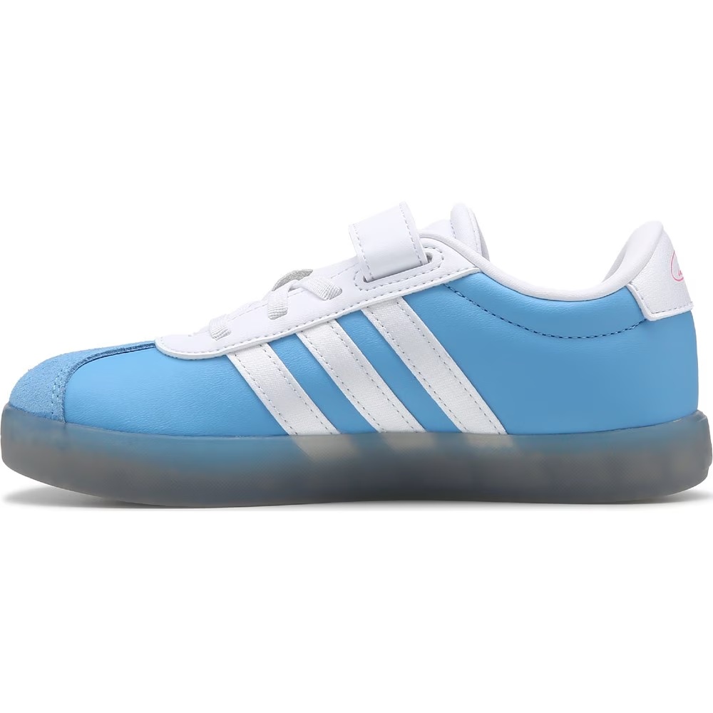 Детские кроссовки vl court 3.0 от Adidas для маленьких детей, blue/cinderella. — фото 3