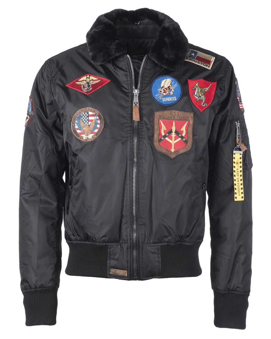 

Демисезонная куртка TOP GUN, Black